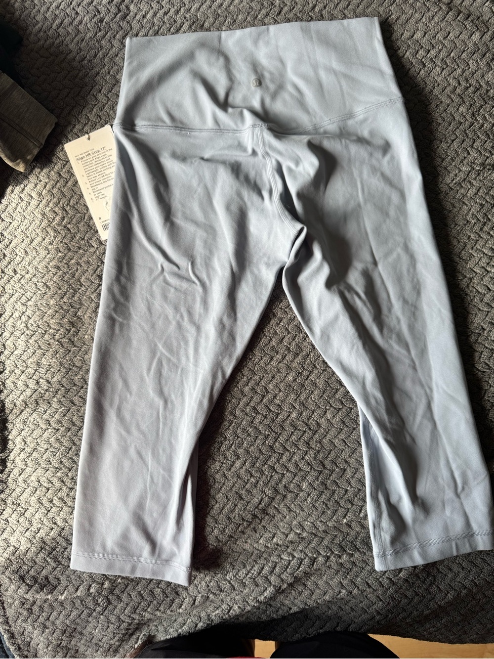 lululemon athletica Light Gray Capris